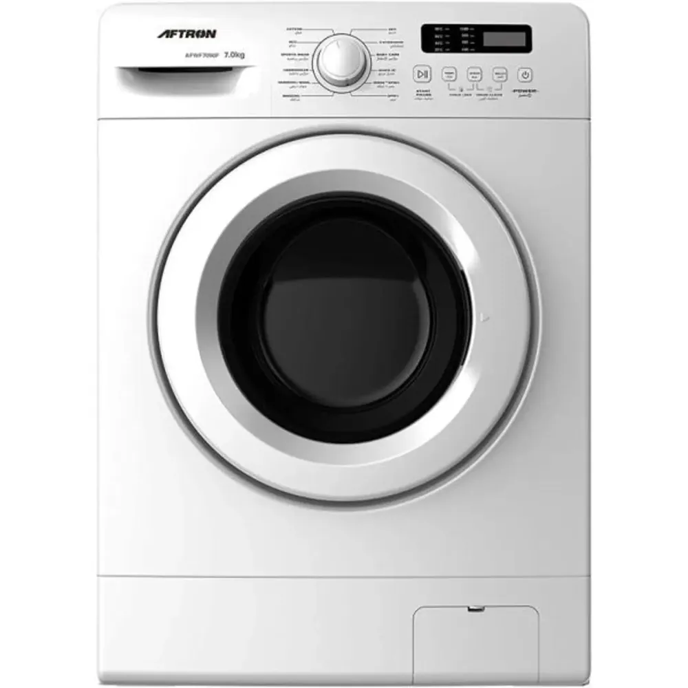AFTRON WASHER 7 KG FRONT LOAD ENERGY A++ CHILD LOCK WHITE