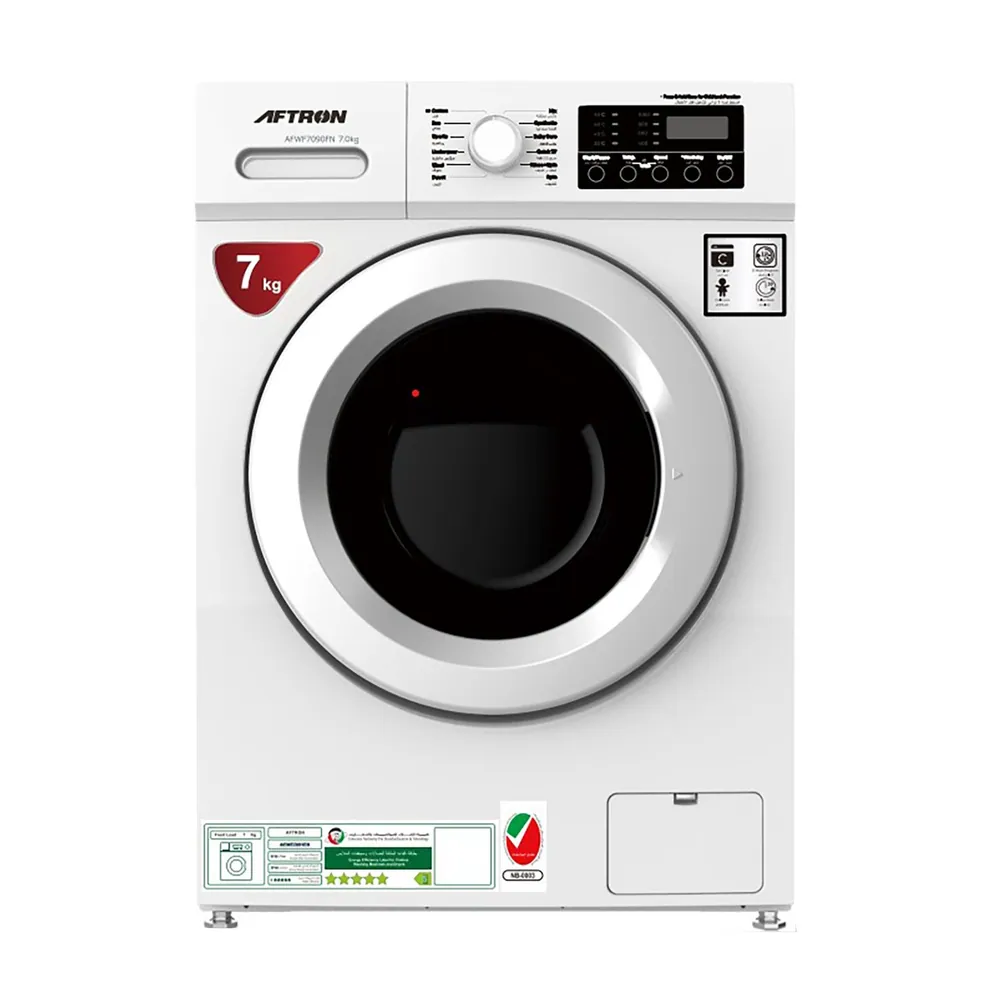 AFTRON WASHER 7 KG FRONT LOAD INVERTER WHITE