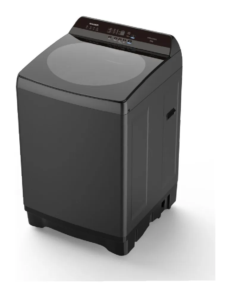 KASTRON WASHER 24 KG TOP LOAD FULL AUTO SILVER 2 INLETS +PUMP-BACK CONTROL