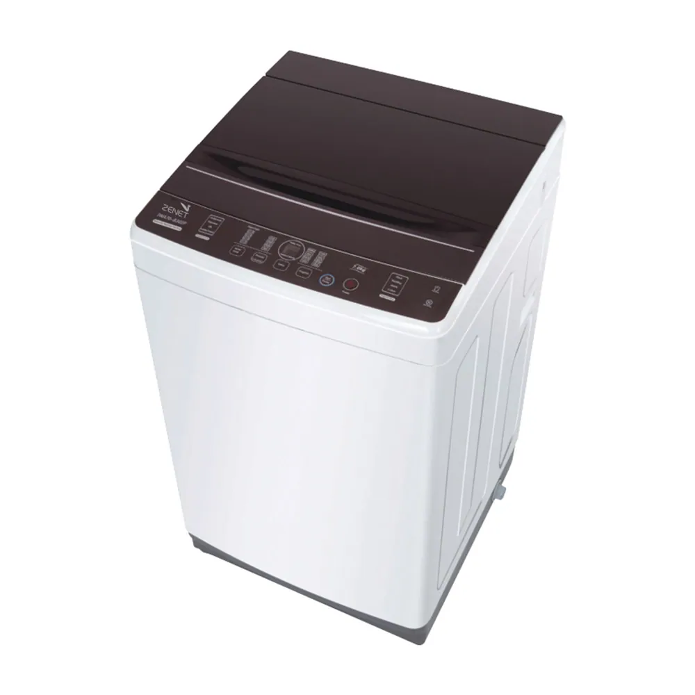 ZENET WASHER 8 KG TOP LOAD FULL AUTOMATIC WHITE