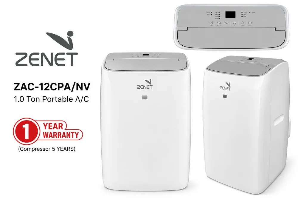 ZENET 1.0 TON PORTABLE A/C