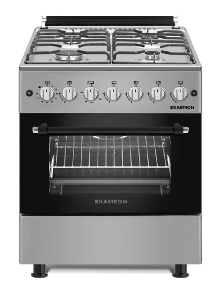 KASTRON COOKER 60X60 GAS S/S FULL SAFETY TURKEY