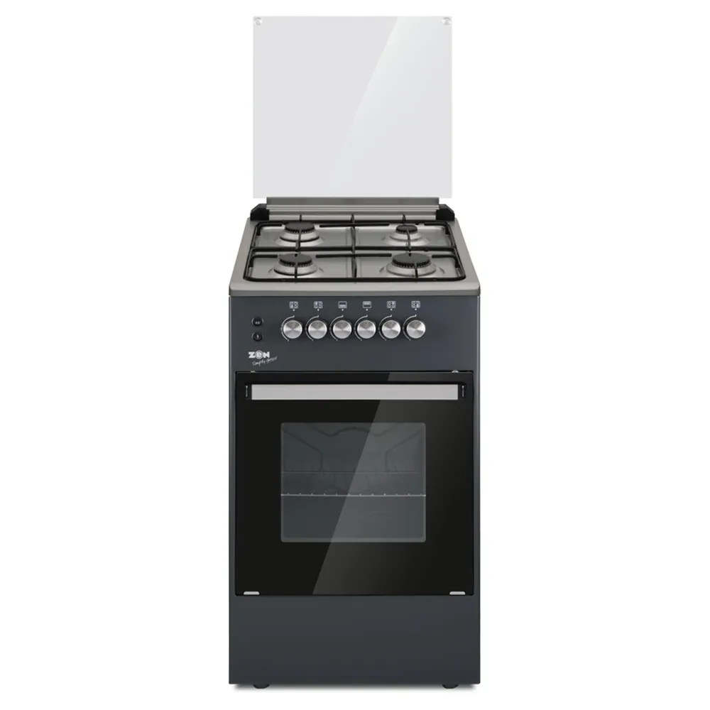 ZEN COOKER 50 X 50 FULL SAFETY 4 BURN. SS/BLACK