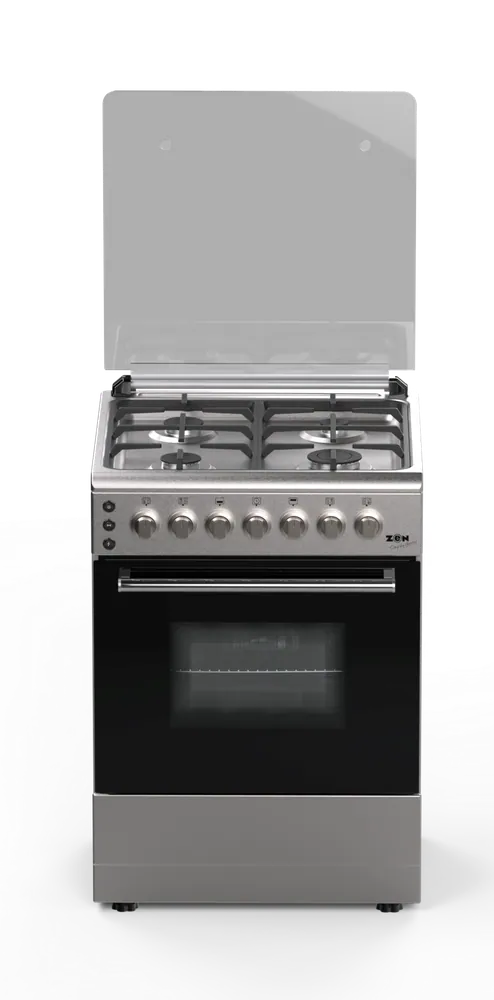 ZEN COOKER 60 X 60 FULL SAFETY HEAVY DUTY W/FAN 4 BURN. SS