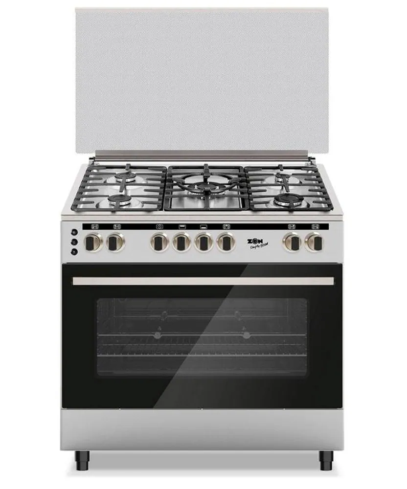 ZEN COOKER 90 X 60 FULL SAFETY HEAVY DUTY W/FAN 5 BURN. SS