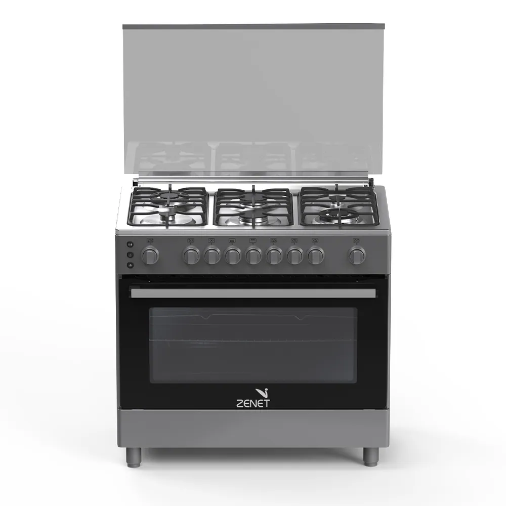 ZENET COOKER 90 X 60 PRO FULL SAFETY HEAVY DUTY W/FAN 6 BURN. SS TURKEY