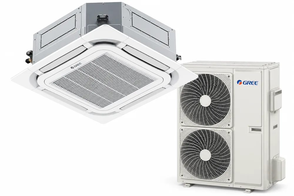 GREE 4.0 TON CASSETTE A/C INVERTER HOT & COLD