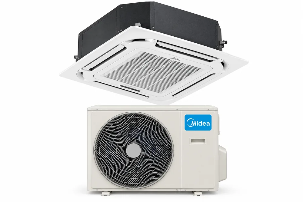 MIDEA 2.0 TON CASSETTE A/C INVERTER HOT & COLD +WIFI