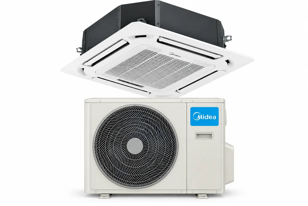 MIDEA 3.0 TON CASSETTE A/C INVERTER HOT & COLD +WIFI