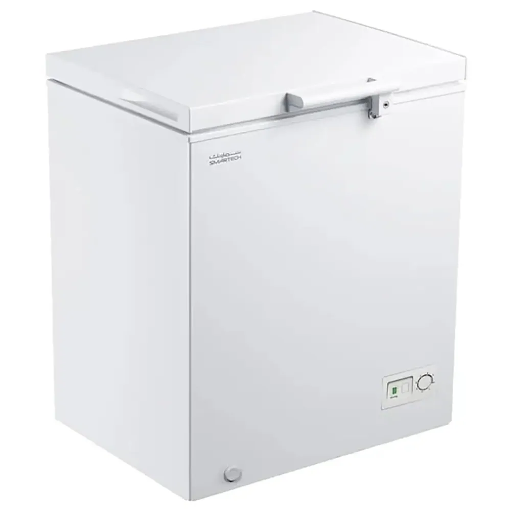 SMARTECH CHEST FREEZER 200 LTR STATIC LOCK WHITE