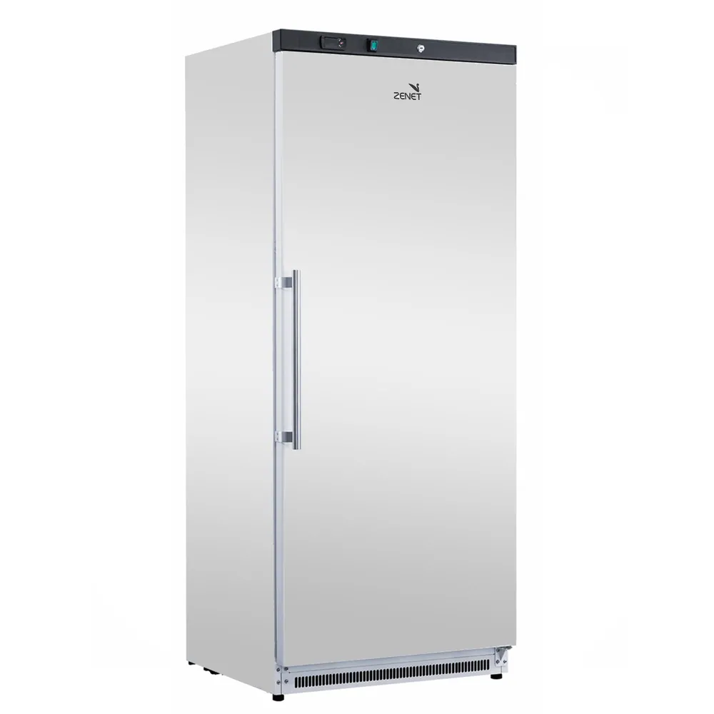ZENET UPRIGHT FREEZER 600 LTR COMMERCIAL STAINLESS STEEL