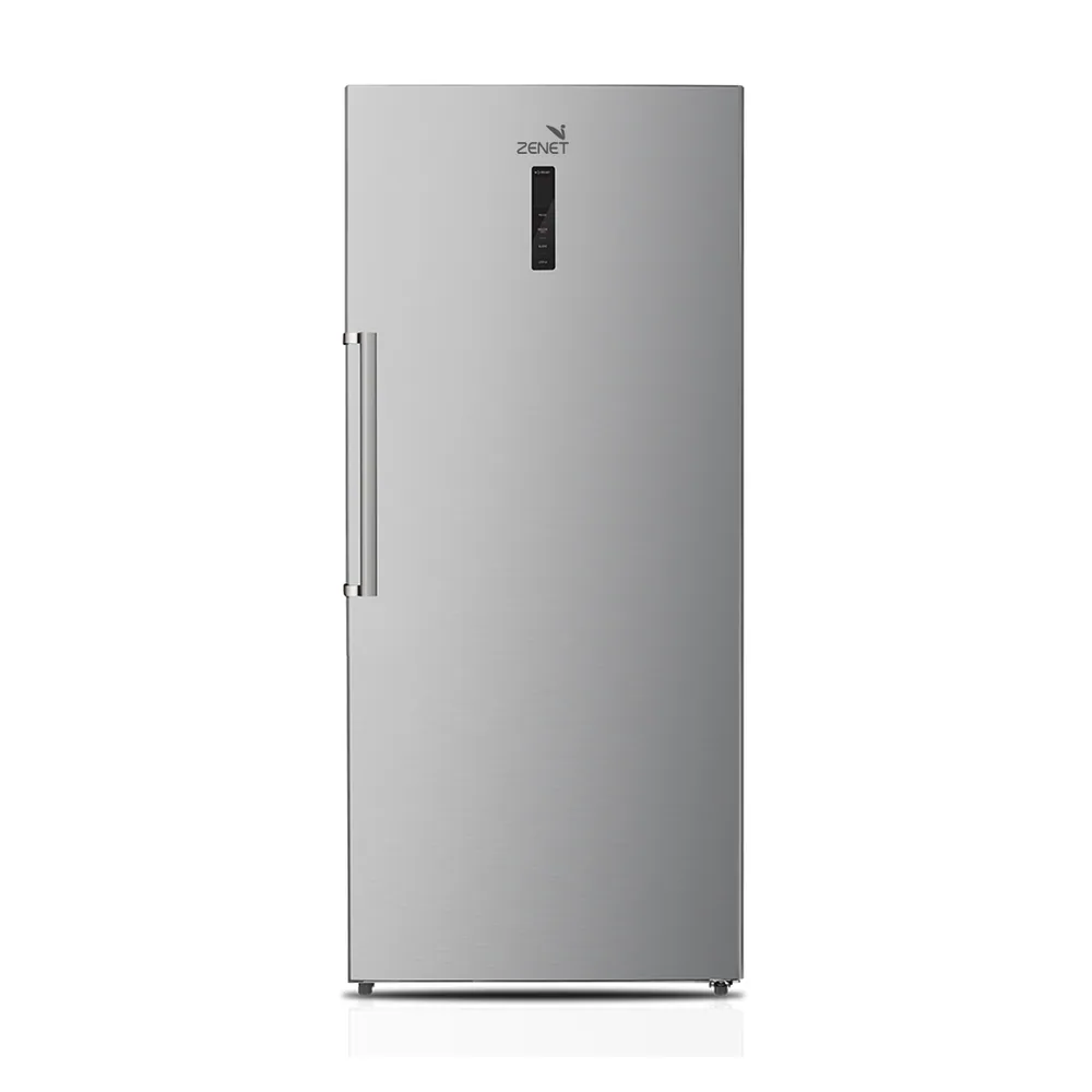 ZENET UPRIGHT FREEZER 830 LTR NO FROST INVERTER CONVERTIBLE GREY