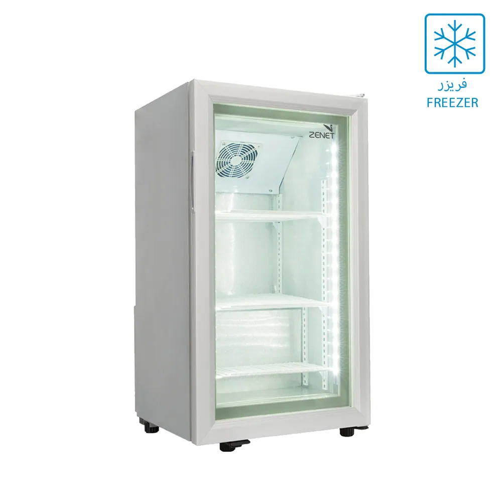 ZENET SHOWCASE FREEZER 70 LTR COMMERCIAL