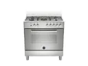 LA GERMANIA COOKER 80 X 50 FULL SAFETY 5 BURN. GAS OVEN SS