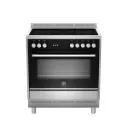LA GERMANIA COOKER 90 X 60 ELECTRIC 5 VITROCERAMIC ZONES MULTIFUNCTION OVEN SS