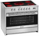 MEIRELES COOKER 90 X 60 ELECTRIC 5 VITROCERAMIC ZONES MULTIFUNCTION 8 PROGRAMS 121L SS