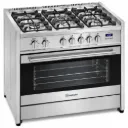 MEIRELES COOKER 90 X 60 GAS 5 BURN. GAS OVEN SS