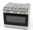 WAW COOKER 80 X 55 FULL SAFETY 5 BURN. STEEL TURKEY