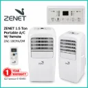 ZENET 1.5 TON PORTABLE A/C W/ REMOTE